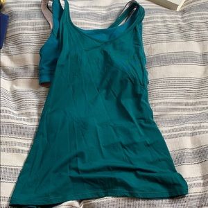Lululemon Racerback Tank with Built in Sports Bra